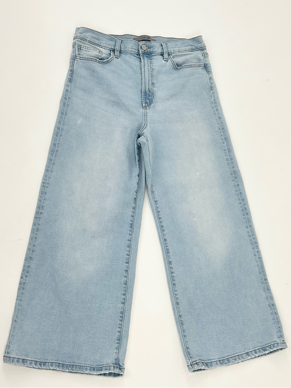 Joe’s Jeans Wide Leg Crop Oslo Light Wash Jeans Size 31
